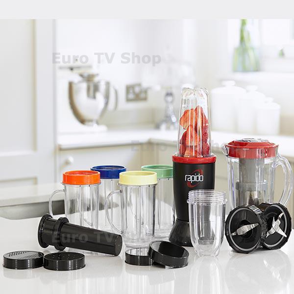 Кухненски робот Bullet Rapido – 8 функции в 1 и комплект 21 части (230W)