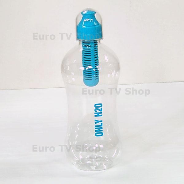 Only H2O – бутилка за пречистване на вода 550 мл (със сменяем филтър)