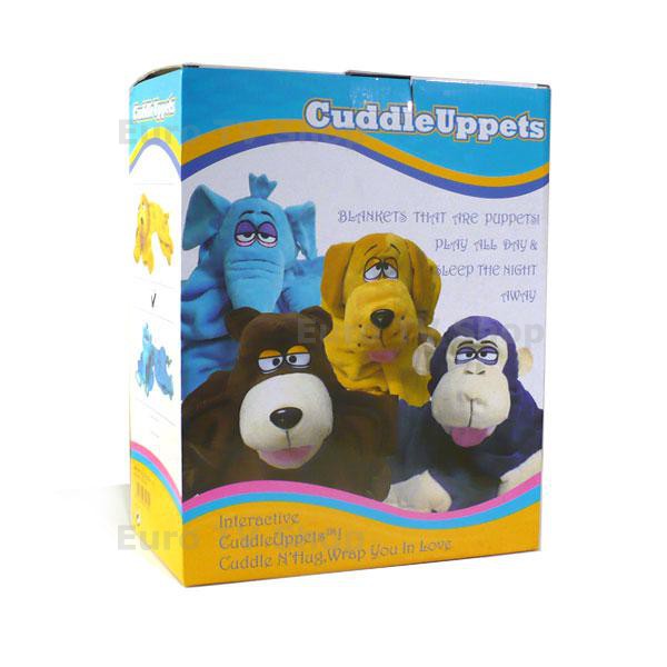 Плюшено детско одеяло Маймуна – одеяло 2 в 1 и играчка