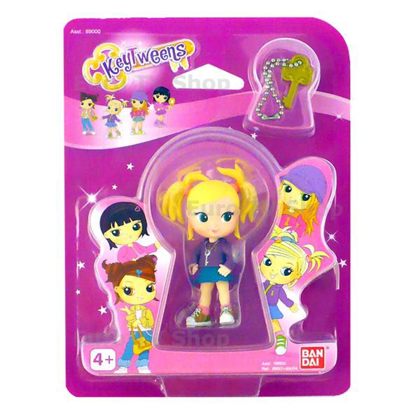 KeyTweens миникукла русокоска 8 см с аксесоари – за деца над 4 г.