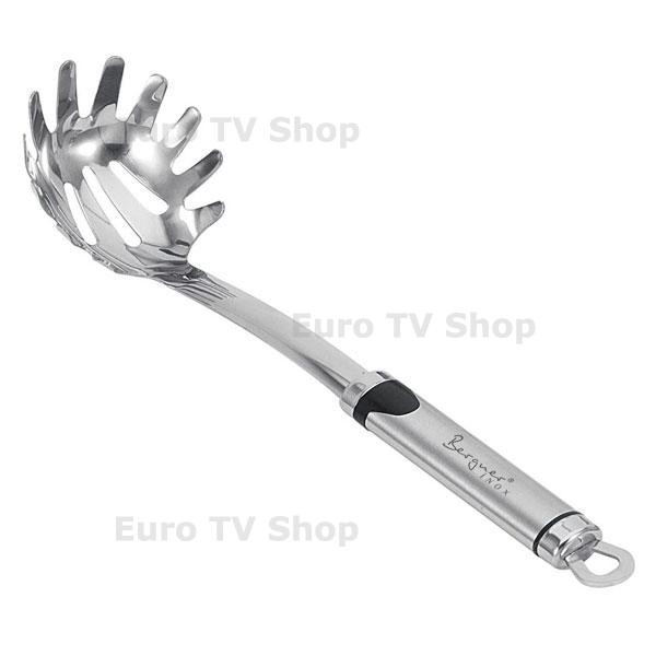 Кухненски прибор за спагети Bergner – инокс, 33 x 7.5 см