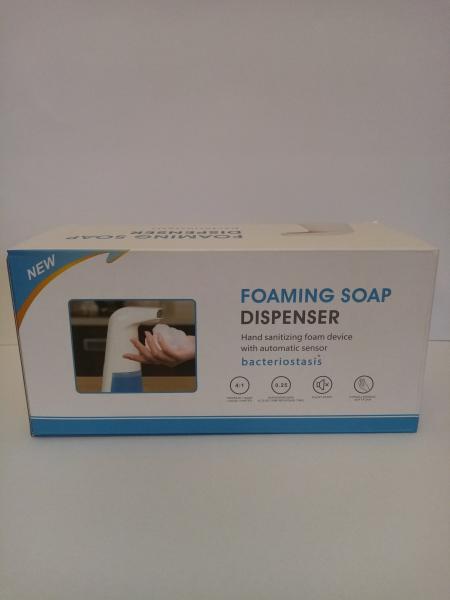 Автоматичен диспенсър за сапун с пяна и инфрачервен сензор